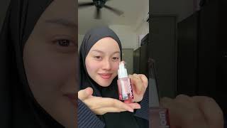 Patut lah makin glowing muka aisyah, aisyah pakai serum ni rupanya 🙂#aisyah #aiteam