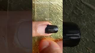 Easy Nail art With Tape | Nail art design at home with cello tape#shorts #youtubeindia #youbeshorts