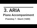 j.rutter suite antique 3. aria piano accompaniment