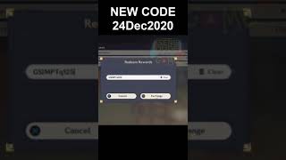 New GENSHIN IMPACT Code GSIMPTq125 24Dec2020 #Shorts