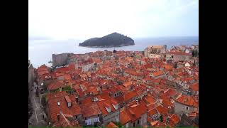 【クロアチア】ドブロブニク旧市街 城壁 ミンチェタ要塞からの眺め　Dubrovnik view from city walls