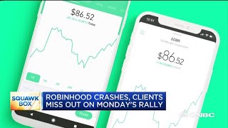 Robinhood outage results in clients missing out on Monday's rally