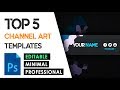 Top 5 Best YouTube Channel Arts 2020 | FREE DOWNLOAD | TheEditsLab