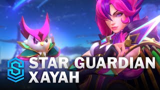 Star Guardian Xayah Wild Rift Skin Spotlight