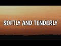 Carrie Underwood - Softly And Tenderly (Lyrics)