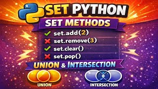 Python Set Methods in Hindi | add(), remove(), union(), intersection() Full Guide