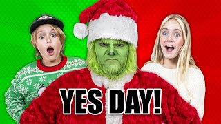 YES DAY in ONE COLOR! Grinch Christmas Edition!