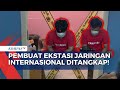 Jaringan Internasional Pabrik Ekstasi Terungkap, Polisi Buru Otak Pembuatan!