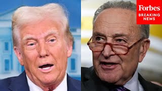 'The Kremlin Is Overjoyed': Chuck Schumer Excoriates Trump For Falsely Saying Ukraine Started War