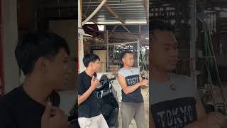 Alhamdulillah kapeser motor mang udeg