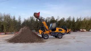 1.6t Wheel Loader Multi-Functional Mini Small CE Certification K1600T Bucket Machinery Front End