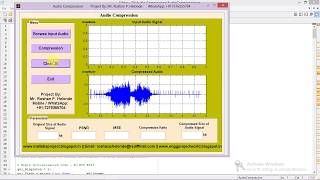 Audio Compression Using Matlab Project