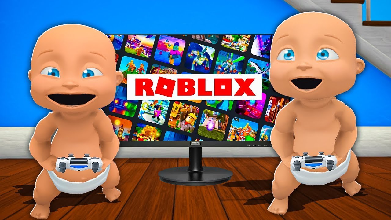 Los Bebés Juegan Roblox Youtube