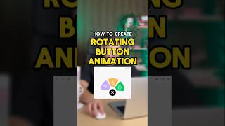 Learn how to create rotating button animation in Figma for your mobile app design 🚀 # #figmadesign