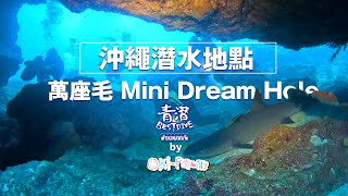 沖繩著名旅遊景點萬座毛潛水點，「Mini Dream Hole」 #沖繩潛水 #青潛