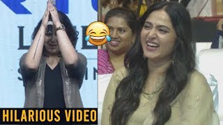 HILARIOUS VIDEO: Charmy SUPERB Comedy With Anushka | Celebrating 15 Years Of Anushka Event | DC