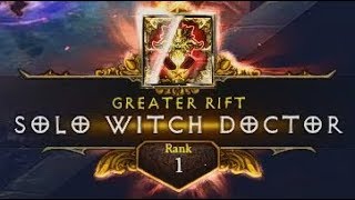 [Diablo 3] Rank 1 WORLD, 116 Solo WD, S12