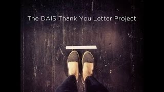 The DAIS Thank You Letter Project