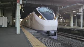 常磐線 E657系 K2編成 内原車輪転削回送列車 水戸駅発車(電子ホーンあり)