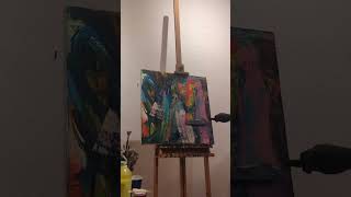 Free flowing Abstract  Painting