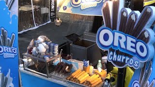 Oreo Churros Korea┃大人気オレオチュロス┃All Black 츄러스, 오레오의 우유 아닌 츄러스와의 조합┃익선동오레오츄러스, 핫도그┃Korean street food