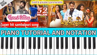 Karmi Setting | Sambalpuri Song | Piano Tutorial