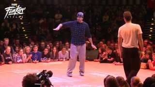 Robozee vs Kid Boogie | Popping Semifinal | Funkin' Stylez 2014