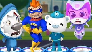 Talking Tom Gold Run vs Talking Tom Hero Dash vs Run! GG Bond vs Octonauts Happy Run Gameplay