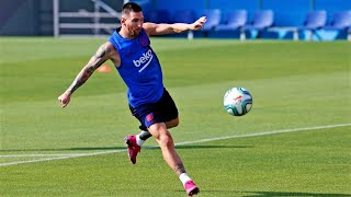 Lionel Messi - Amazing Tricks and Skills in Training - Is He Human?