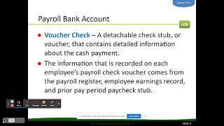 Lesson 12.4-Preparing Payroll Checks