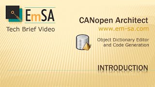 CANopen Architect: Introduction