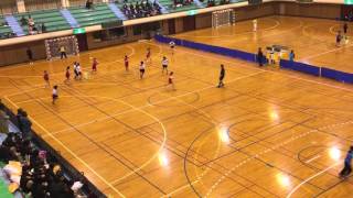 2016.2.20 石川県中学女子ハンドボール 一年生大会 準決勝戦（2）