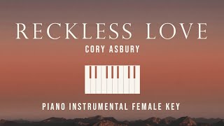 Reckless Love | Cory Asbury - Piano Instrumental Cover Female Key (with lyrics) by GershonRebong