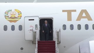 Tajik president arrives in Xi'an for China-Central Asia Summit