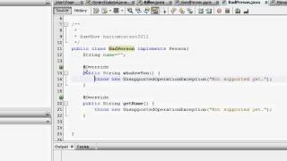 Java Tutorial - Object Orientation: Interfaces - Session 17