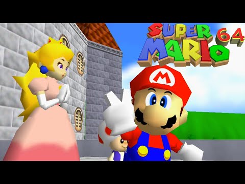 Super Mario 64 Walkthrough Full Game 100% 120 Stars (N64 Version) - YouTube