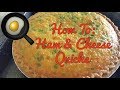 How To: Easy Ham & Cheese Quiche!