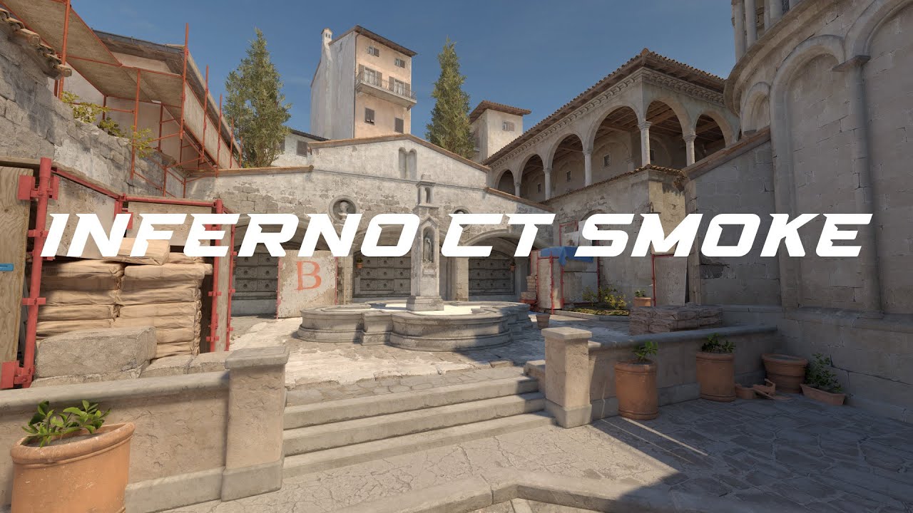 CS2 Inferno B CT Smoke - YouTube