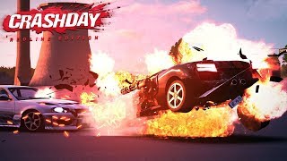 LAMBORGHINI MINIGUN - Crashday Redline Edition Gameplay