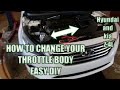 Hyundai sonata and kia Optima throttle body replacement