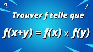 Équation fonctionnelle avec fonction dérivable et équation de Cauchy