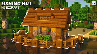 Minecraft : How to Build a Fishing Hut / Dock | Small & Easy