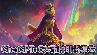 ChatGPT：5大币种将爆发！狗狗币目标价1.38美元？Solana在12月底前达到269美元｜Cryptonews