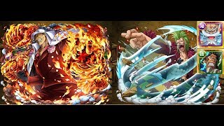 OPTC RAID SUP BARTO 60 決戦バルトロメオ「エクストラ」 雙赤犬V2隊 BY羅