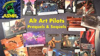 Alt Art Pilots Prequels \u0026 Sequels (ASMR whispering, scratching, tapping)