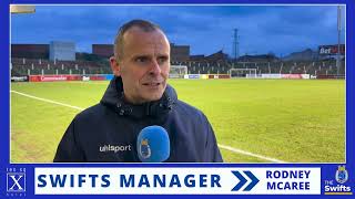 POST MATCH | Glentoran 1-0 Dungannon Swifts