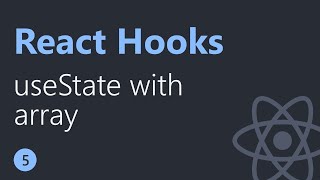 React Hooks Tutorial 5 | useState with array | English