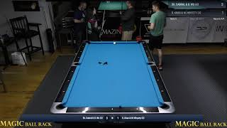 1150 MAX Scotch Doubles 8-Ball @: Amazin Billiards: July 16th 2023: TRUE 4K