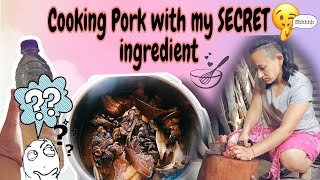 MAKING THE MOST TENDER PORK DISH 🤤🐷 #cooking #pork #family #vlog #sunday #beer #home #hobby #foodie