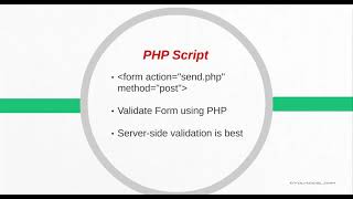 26. PHP Forms Introduction